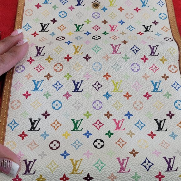 Louis Vuitton*Murakami* Porte Tresor* International*Multicolor Wallet - Picture 2 of 16